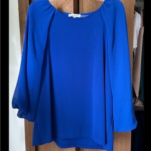Calvin Klein Women's Blue Top